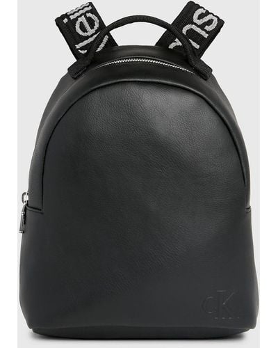 Calvin Klein Mini-sac à dos rond - Noir