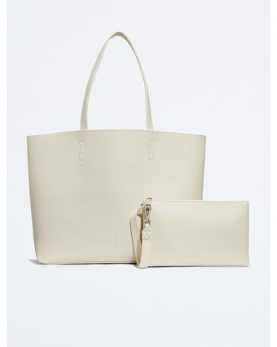 Calvin Klein All Day Tote Bag - White