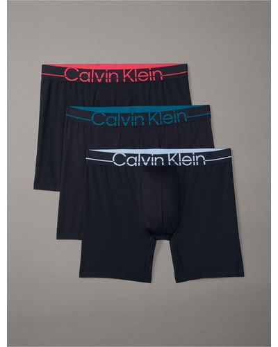 Calvin Klein Pro Fit 3-pack Long Boxer Brief - Gray