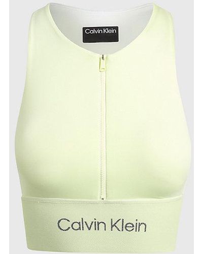 Calvin Klein Sport-BH für mittelstarken Halt - Grün