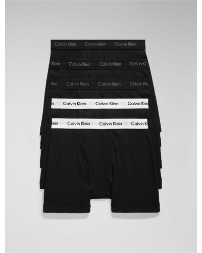 Calvin Klein Cotton Classics 5-pack Boxer Brief - Black