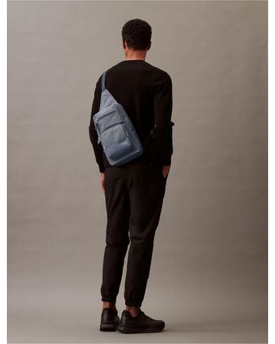 Calvin Klein Utility Sling Bag - Brown