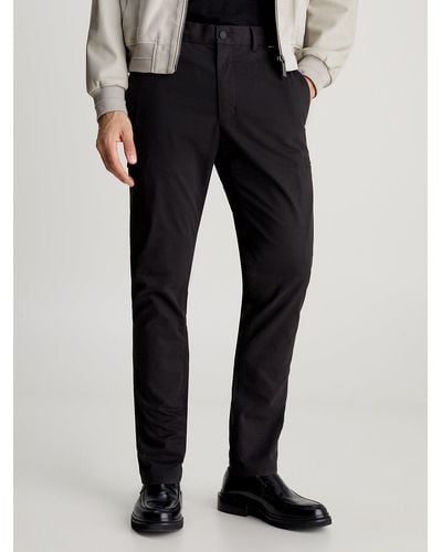 Calvin Klein Pantalon cargo slim - Noir