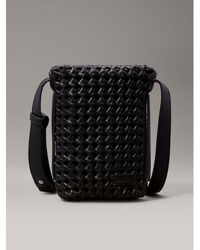 Calvin Klein Mini Rfid Crossbody Bag - Black