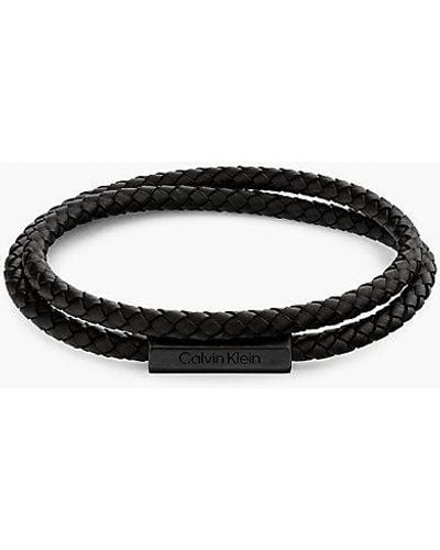 Calvin Klein Armband - Latch - Zwart