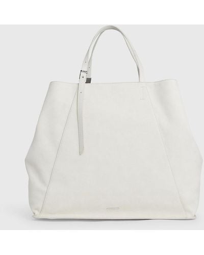 Calvin Klein Large Tote Bag - White