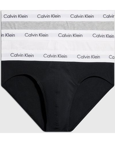 Calvin Klein Lot de 3 slips - Cotton Stretch - Blanc