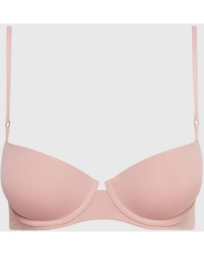 Calvin Klein Lift Balconette Bra - Minimalist - Pink