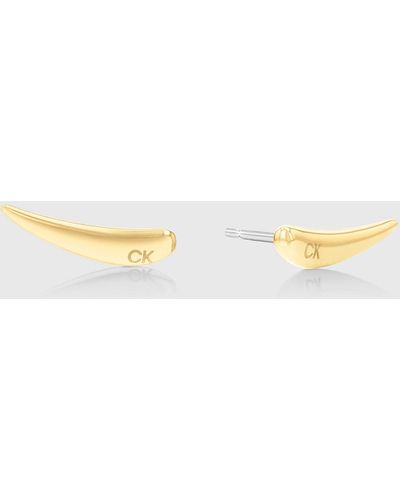 Calvin Klein Earrings - Elongated Drops - White