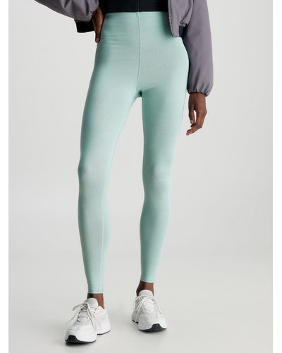 Calvin Klein Legging de sport avec poche - Bleu