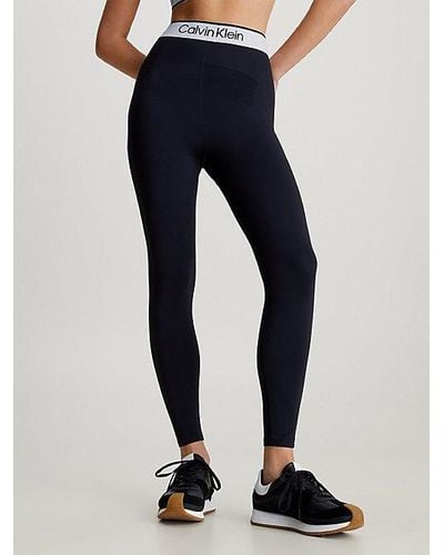 Calvin Klein 7/8 sportlegging - Blauw