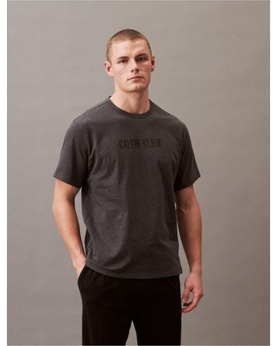 Calvin Klein Intense Power Lounge Crewneck T-shirt - Gray