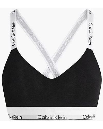 Calvin Klein Bralette - Modern Cotton - - Black - Women - XS - Schwarz
