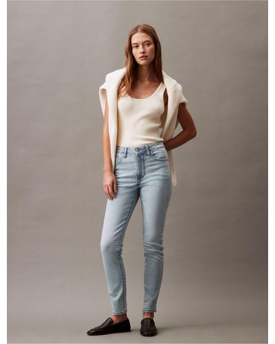 Calvin Klein Original Skinny Fit Jeans - Gray