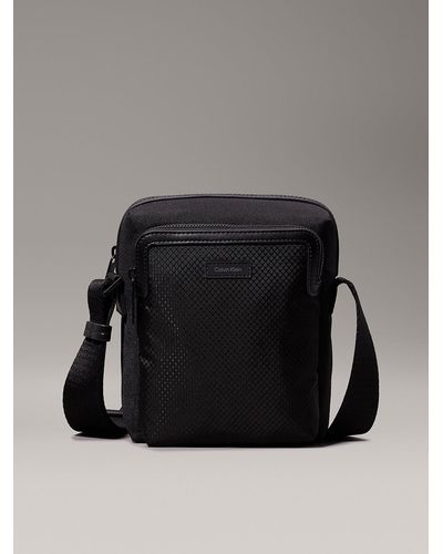 Calvin Klein Small Reporter Bag - Black