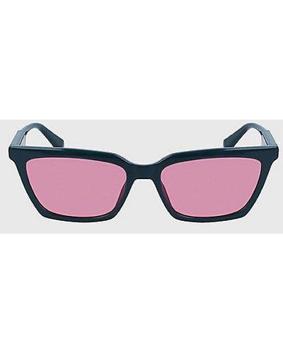 Calvin Klein Gafas de sol ojo de gato CKJ23606S - Rosa
