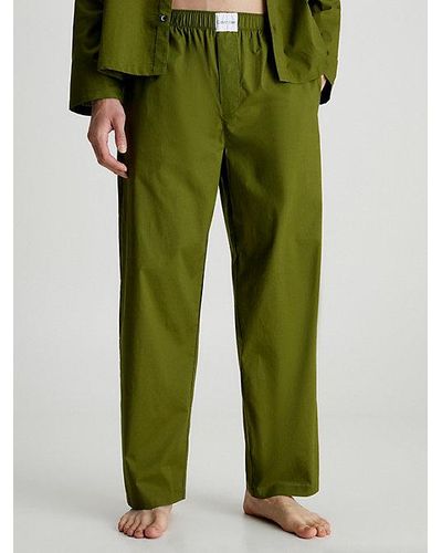 Calvin Klein Pantalón de pijama - Pure Cotton - Verde