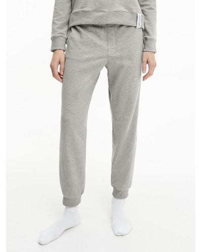 Calvin Klein Pantalon de pyjama - Modern Cotton - Gris