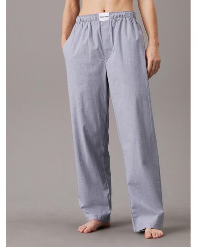 Calvin Klein Pantalon de pyjama - Pure Cotton - Bleu