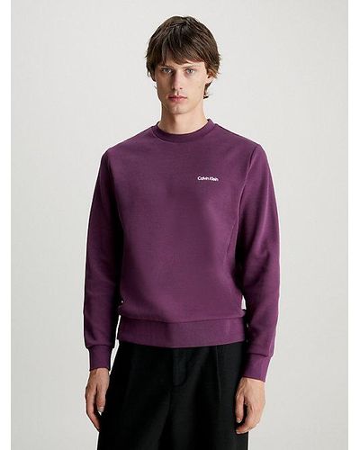 Calvin Klein Sweatshirt aus Baumwolle - Pink