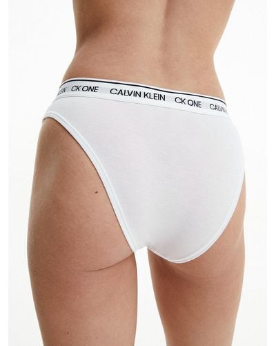 Calvin Klein Tanga - CK One Recycled - Blanc