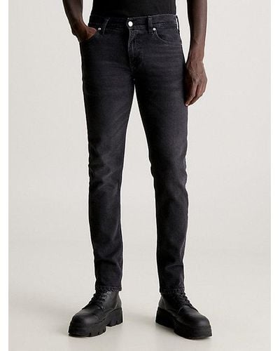 Calvin Klein Slim Jeans - Zwart