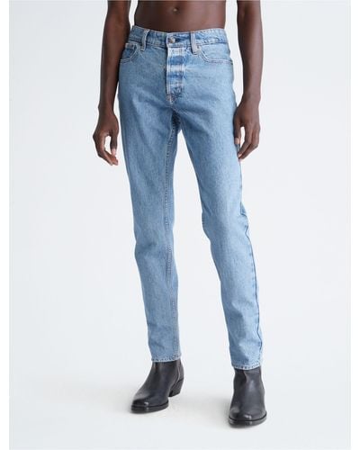 Calvin Klein Slim Fit Desert Blue Jeans