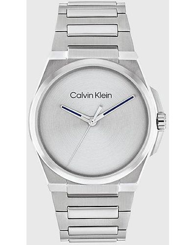 Calvin Klein Armbanduhr - Meta Minimal - Grau