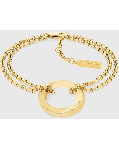 Calvin Klein Bracelet - Twisted Ring - Métallisé
