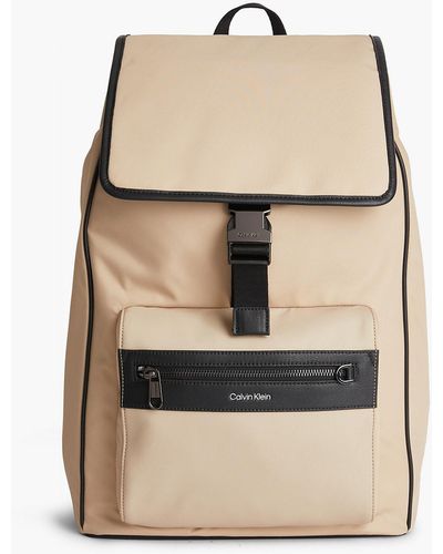 Calvin Klein Recycled Business Backpack - Natural
