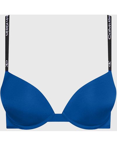 Calvin Klein Soutien-gorge pigeonnant push-up - CK96 - Bleu