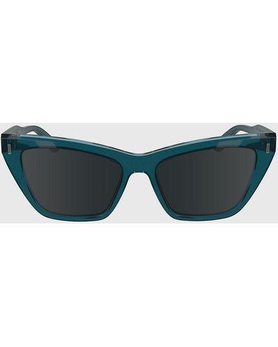 Calvin Klein Butterfly Sunglasses Ck24505s - Blue