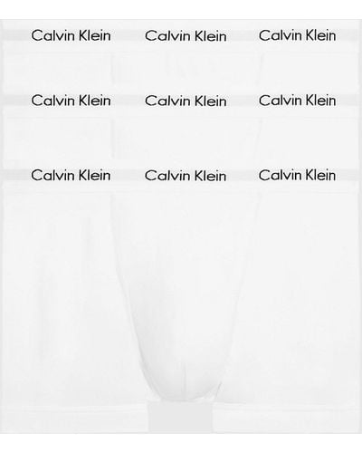 Calvin Klein Lot de 3 boxers - Cotton Stretch - Blanc
