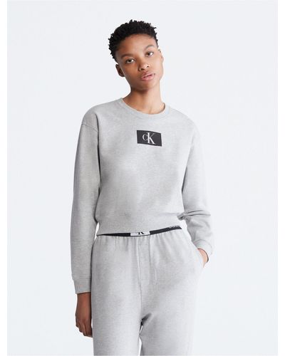 Calvin Klein 1996 Lounge Sweatshirt - Grey