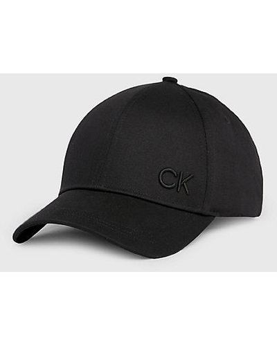 Calvin Klein Gorra de sarga - Negro