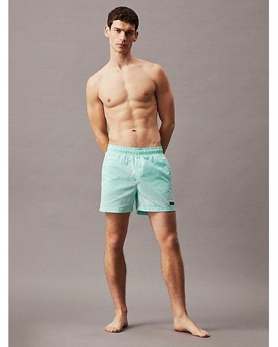 Calvin Klein Bañador de largo medio con cordón - Azul