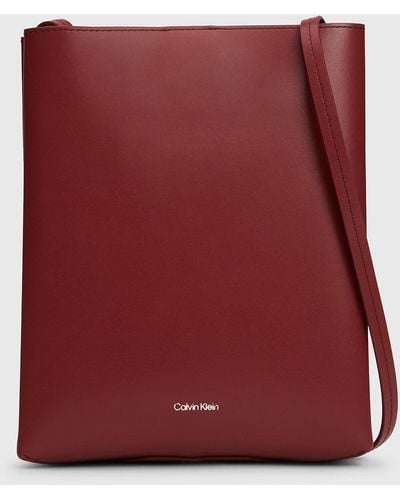Calvin Klein Crossbody Bag - Red