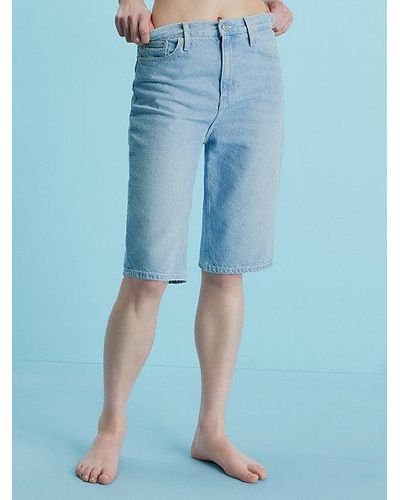 Shorts largos y por la rodilla Calvin Klein de mujer | Rebajas en línea,  hasta el 30 % de descuento | Lyst