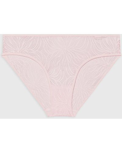 Calvin Klein Bikini Briefs - Sheer Marquisette - Pink