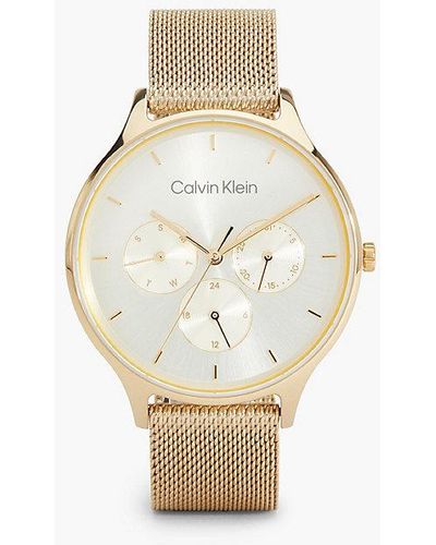 Calvin Klein Horloge - Timeless Multifunction - Metallic