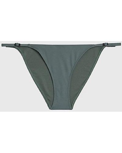 Calvin Klein Bikinihosen - CK Micro Belt - Grau