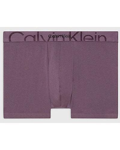 Calvin Klein Boxer - Embossed Icon - Paars