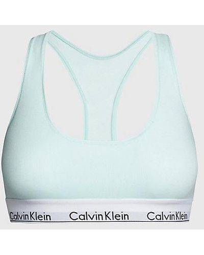 Calvin Klein Bustier - Modern Cotton - Blau