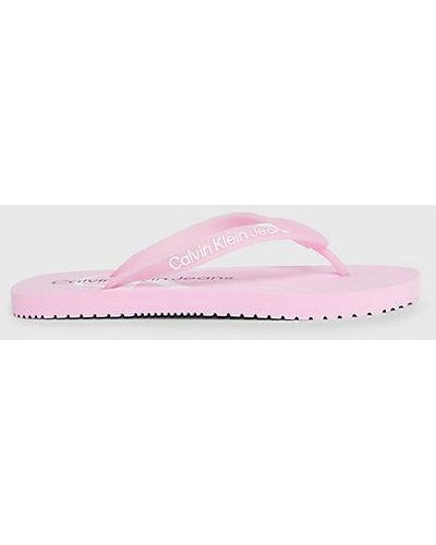 Calvin Klein Slippers - Roze