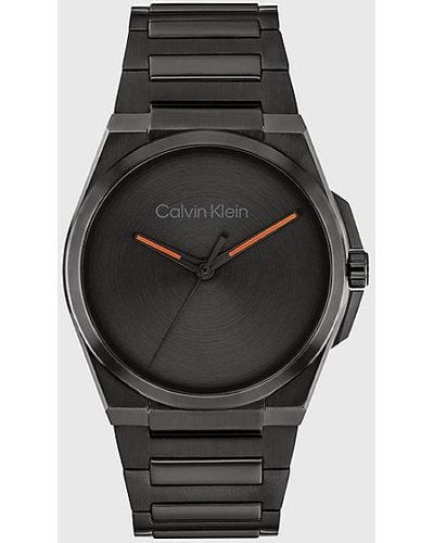 Calvin Klein Armbanduhr - Meta Minimal - Schwarz