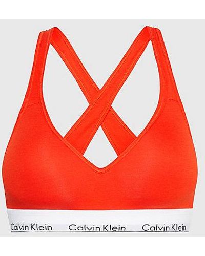 Calvin Klein Lifting-Bustier - Modern Cotton - Orange