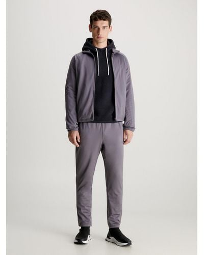 Calvin Klein Comfort Tracksuit - Grey