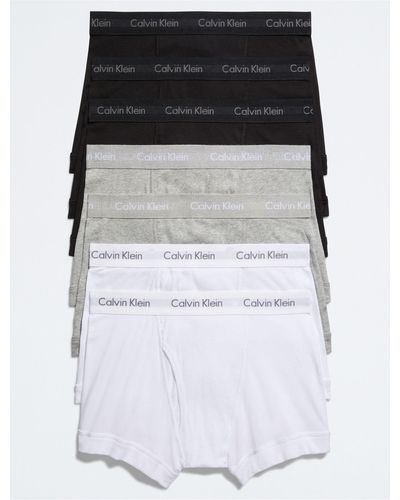 Calvin Klein Cotton Classics 7-pack Trunk - Black