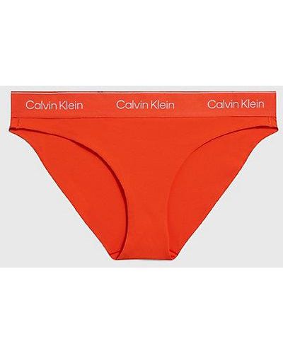 Calvin Klein Braguitas clásicas - Modern Performance - Naranja