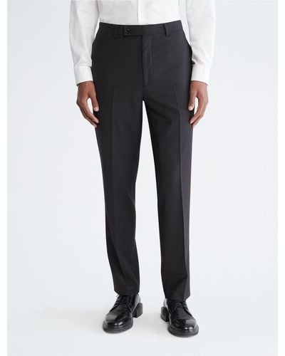 Calvin Klein X Fit Ultra Slim Fit Black Suit Pants